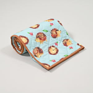 Hedghehog Baby Quilt