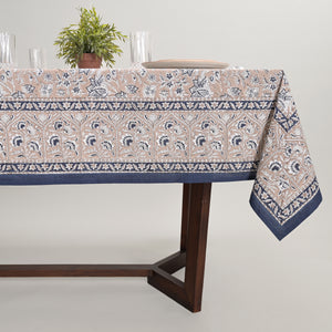 Florence Block Printed Table Cover