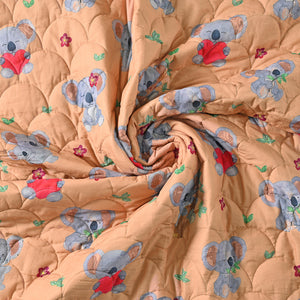 Teddy Heats Baby Quilt