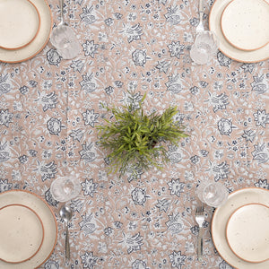 Florence Block Printed Table Cover