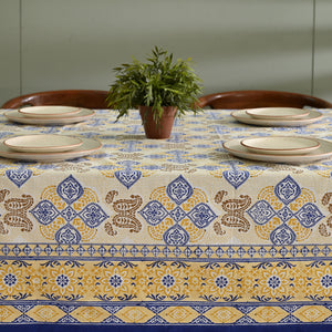 Keri Block Printed Table Cloth