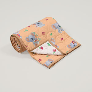 Teddy Heats Baby Quilt