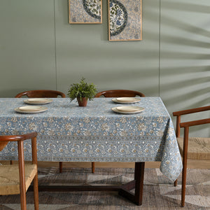 Florence Hand Block Printed Table Cover