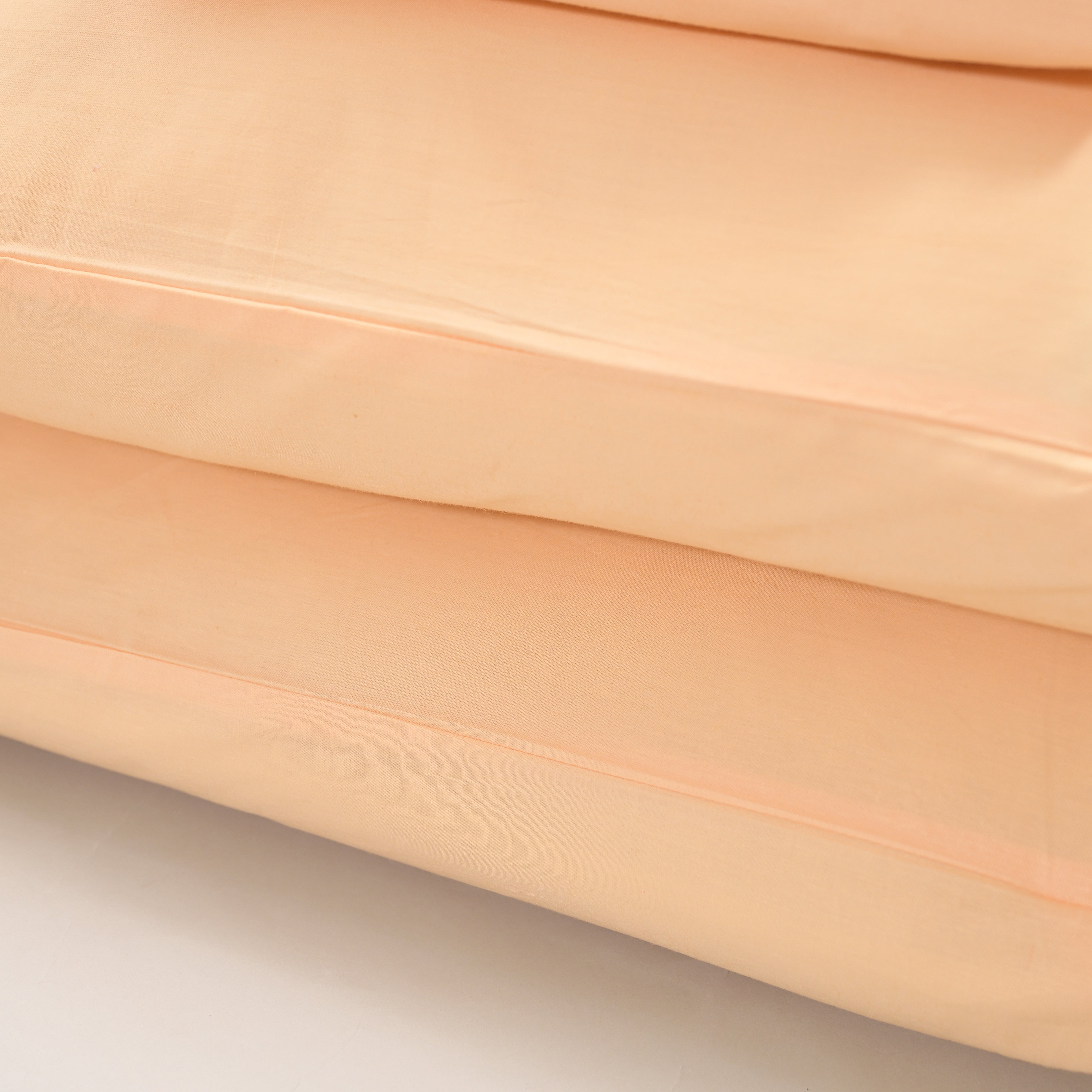 Apricot Solid Bed Sheet