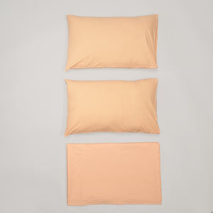 Apricot Solid Bed Sheet