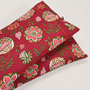 Victoria Vintage 300 TC Embroidered Pillow Covers – Set of 2