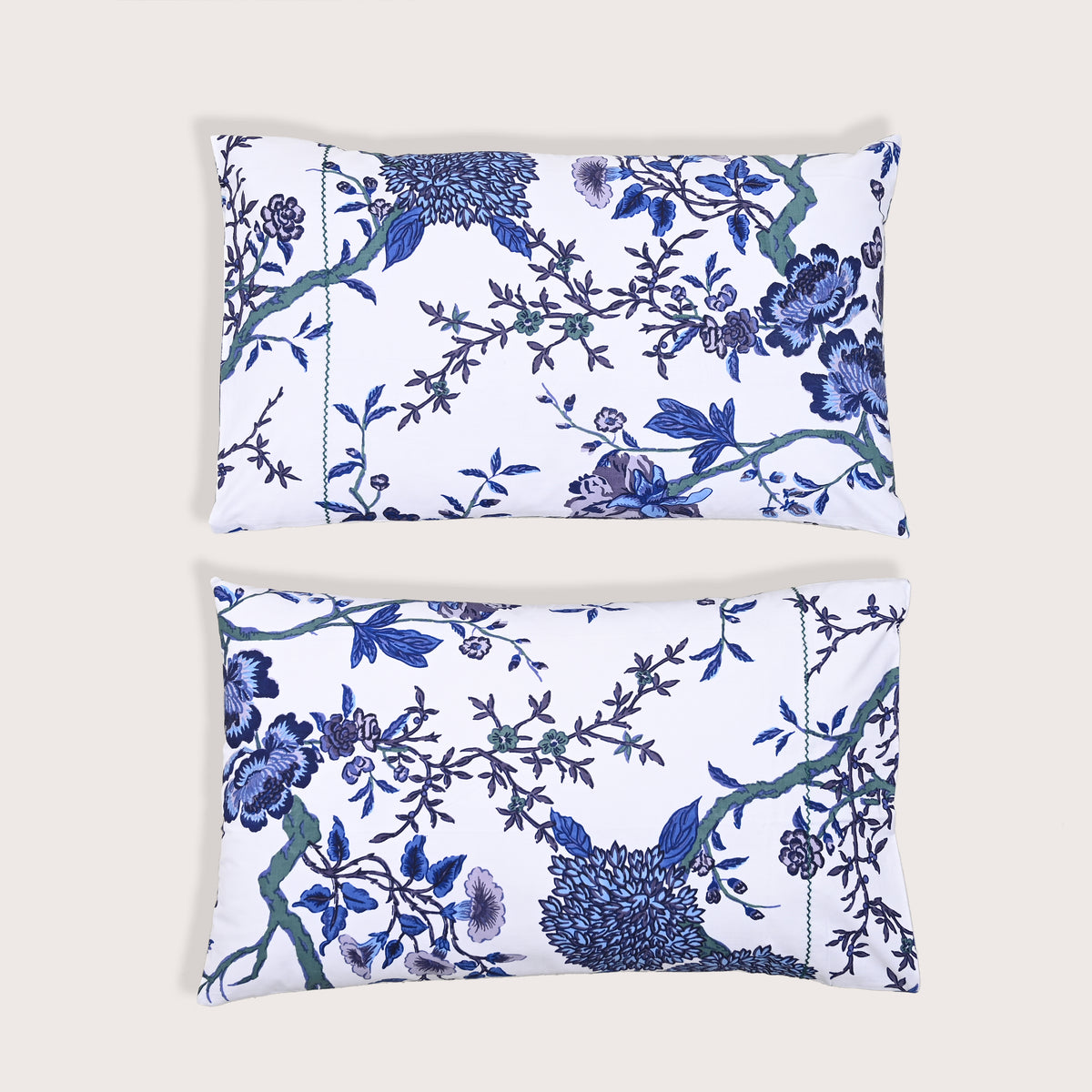 Gracious 300 TC Embroidered Pillow Covers – Set of 2