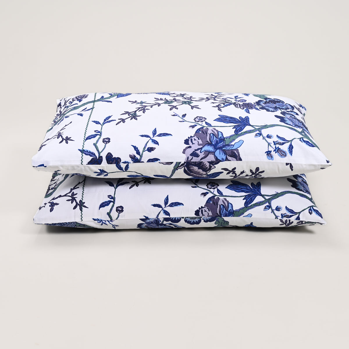 Gracious 300 TC Embroidered Pillow Covers – Set of 2