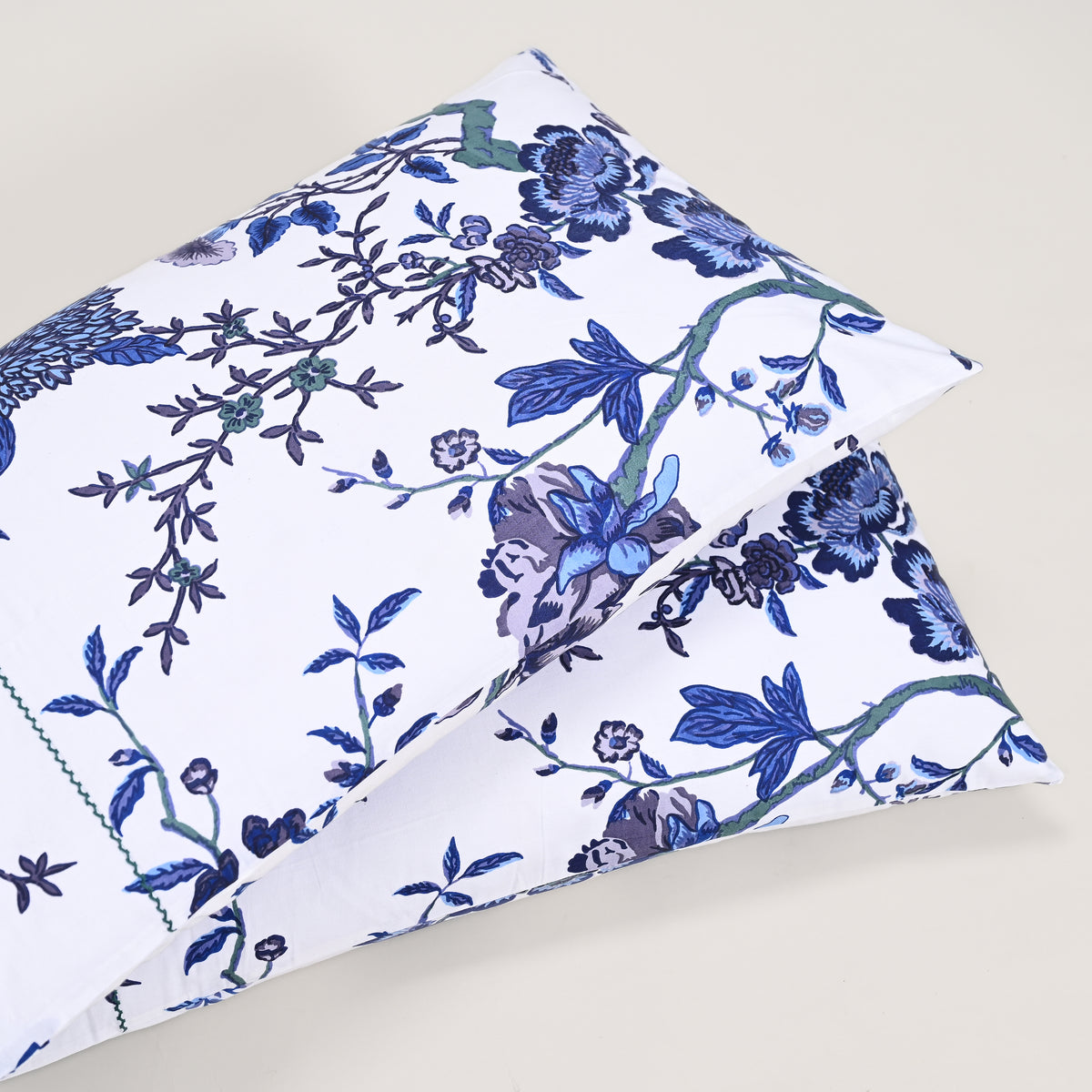 Gracious 300 TC Embroidered Pillow Covers – Set of 2