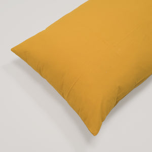 Tangerine Solid Bed Sheet