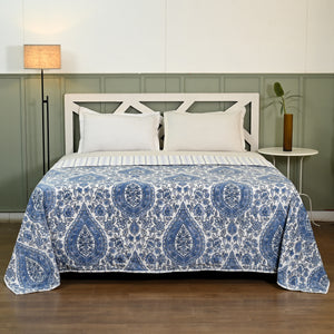 Damask Lightweight Cotton Dohar – Summer AC Blanket