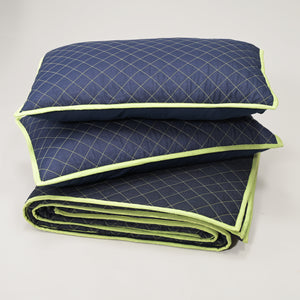 Ebony Elegance Diamond Quilt Set