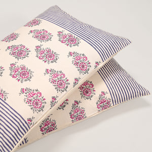 Anjuman Embroidered Printed Pillow Covers – Set of 2