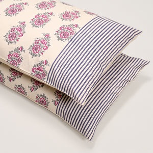 Anjuman Embroidered Printed Pillow Covers – Set of 2