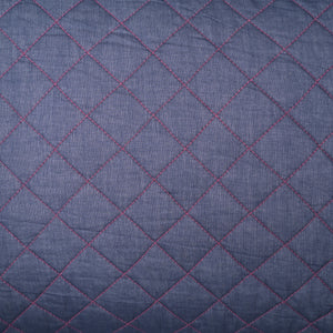 Ebony Elegance Diamond Quilt Set