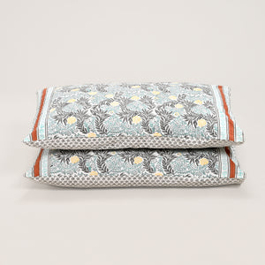 Ketki Hand Block Printed Pillow Covers – Set of 2