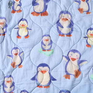 Penguin baby Quilt