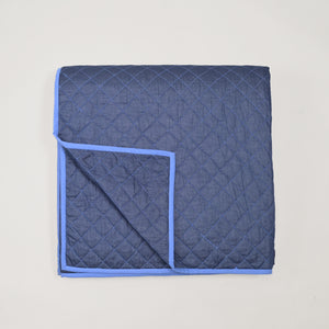 Ebony Elegance Diamond Quilt Set