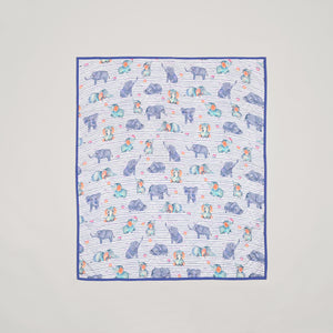 Elephant Baby Quilt