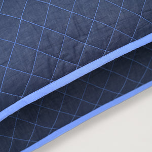 Ebony Elegance Diamond Quilt Set