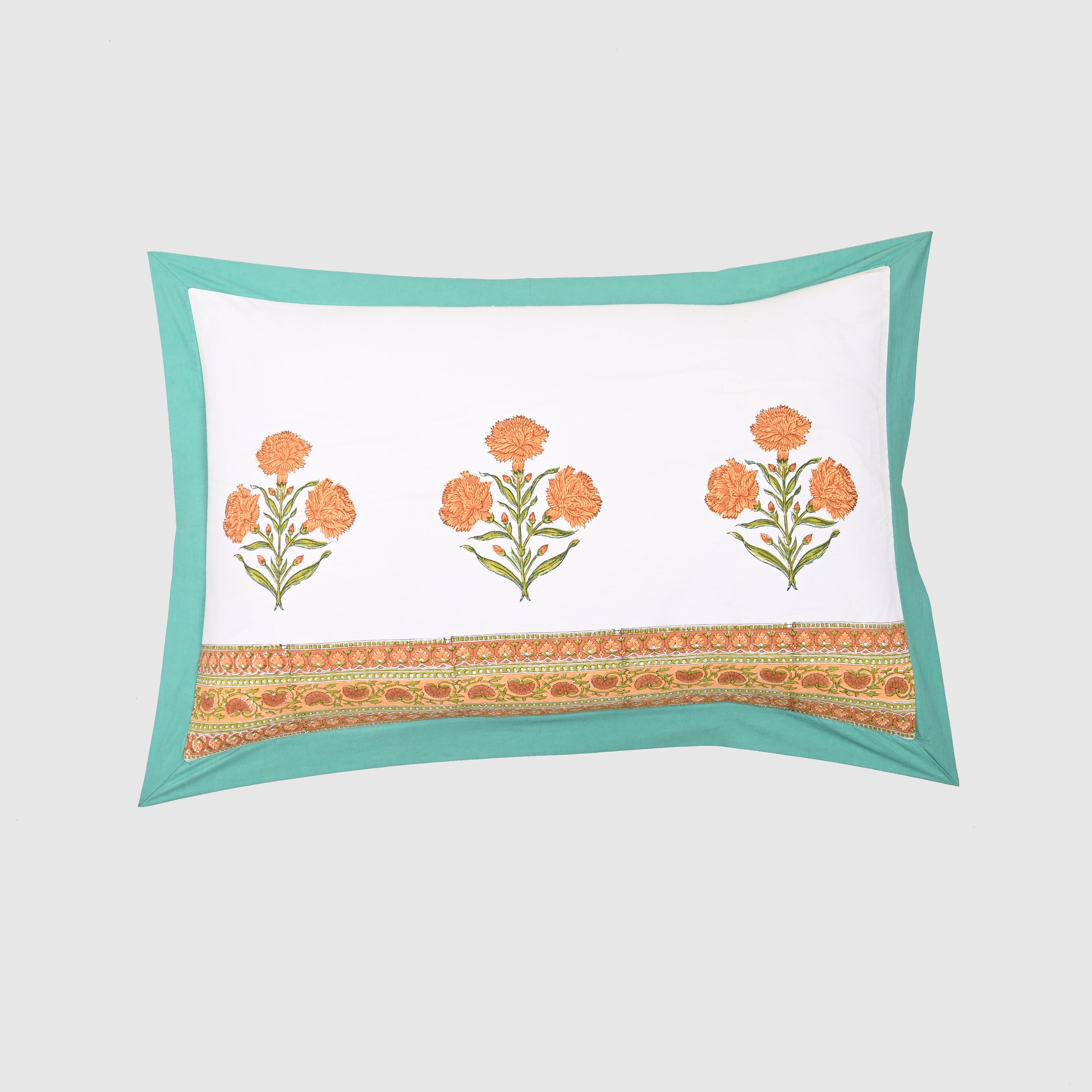 Bagh Block Printed Bed Sheet