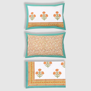 Bagh Block Printed Bed Sheet