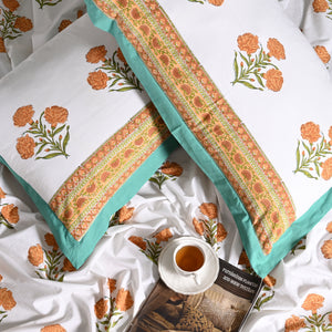 Bagh Block Printed Bed Sheet