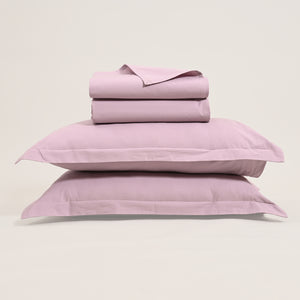 Regal Luxury Solid 300 TC Cotton Sheets - Soft, Breathable, and Durable Bedding Set