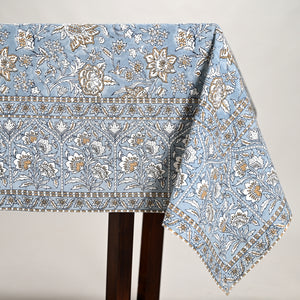 Florence Hand Block Printed Table Cover