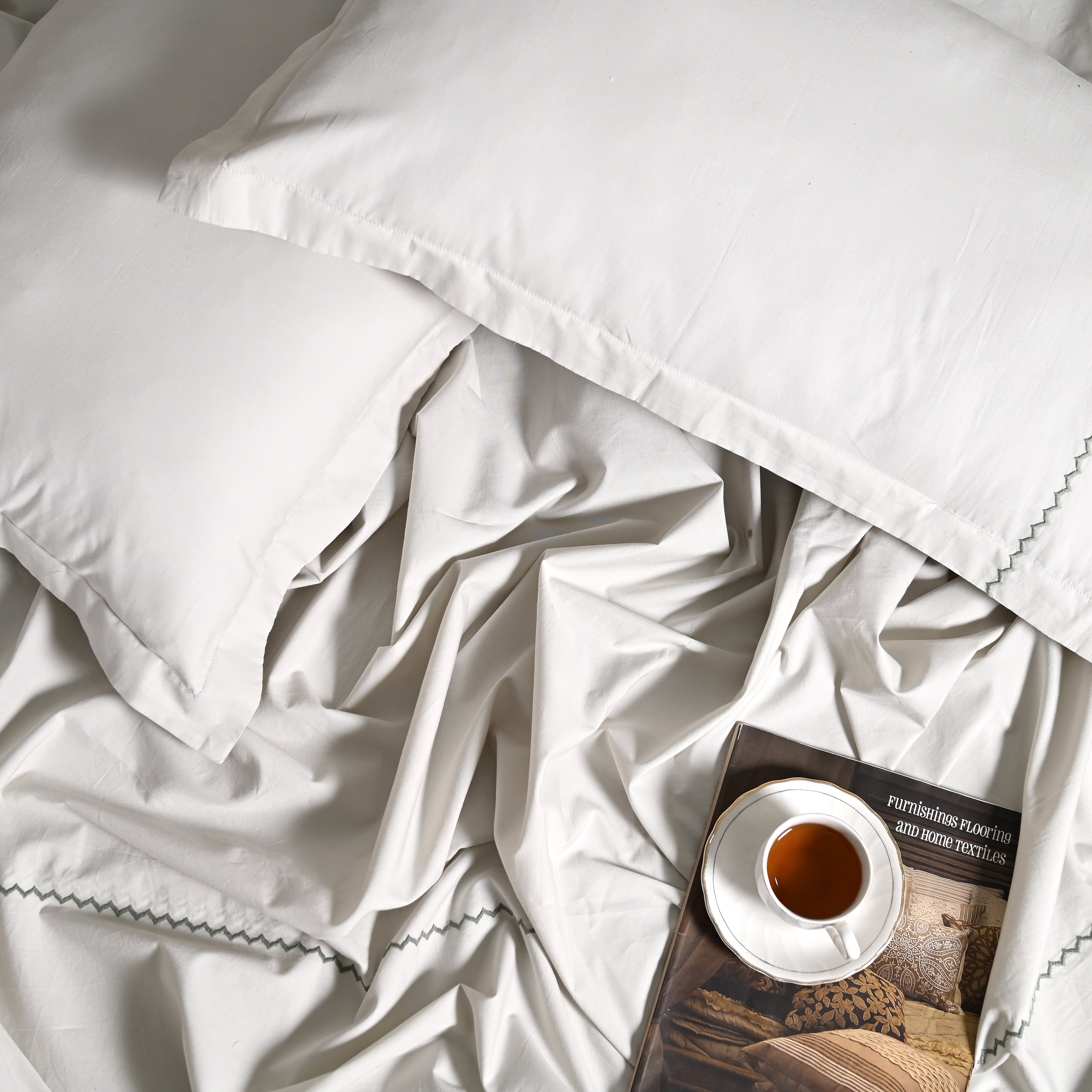 Opulent Matte 300 TC Luxury Cotton Sheets – Premium Printed Bedding Set