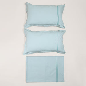 Regal Embroidered 300 TC Luxury Cotton Sheets - Premium Embroidered Bedding Set for Comfort & Style
