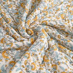 Sadabahaar – Premium Jaipuri Hand Block Printed Quilt