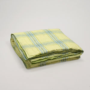 Lime Checkered Bliss Quilt