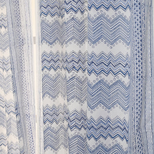 Euphoria Block Printed Curtain 2 Pc Set