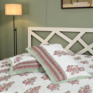 Kamla Premium Hand Made Jaipur Reversible Quilt (2 & 3 Pc set)