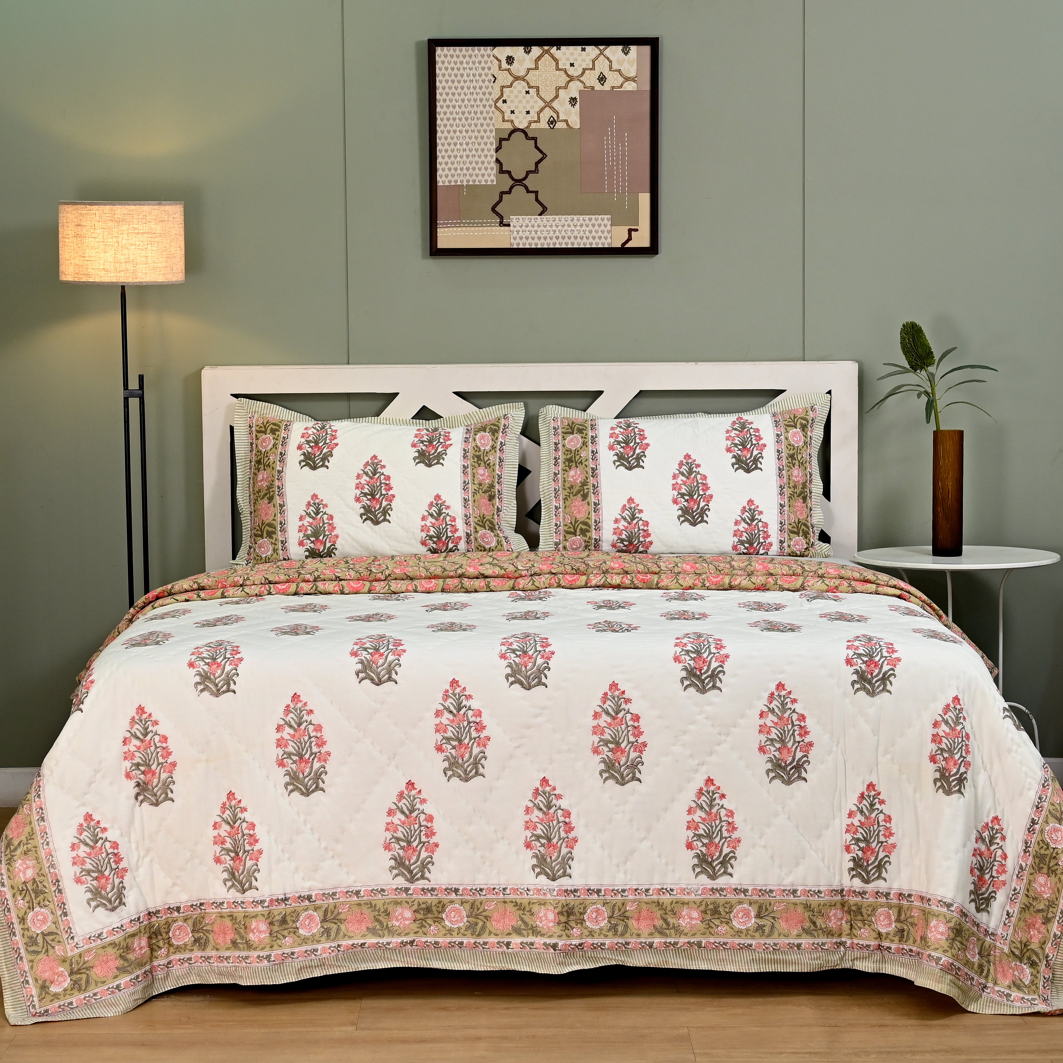 Nishat Premium Hand Made Jaipur Reversible Quilt (2 & 3 Pc set)