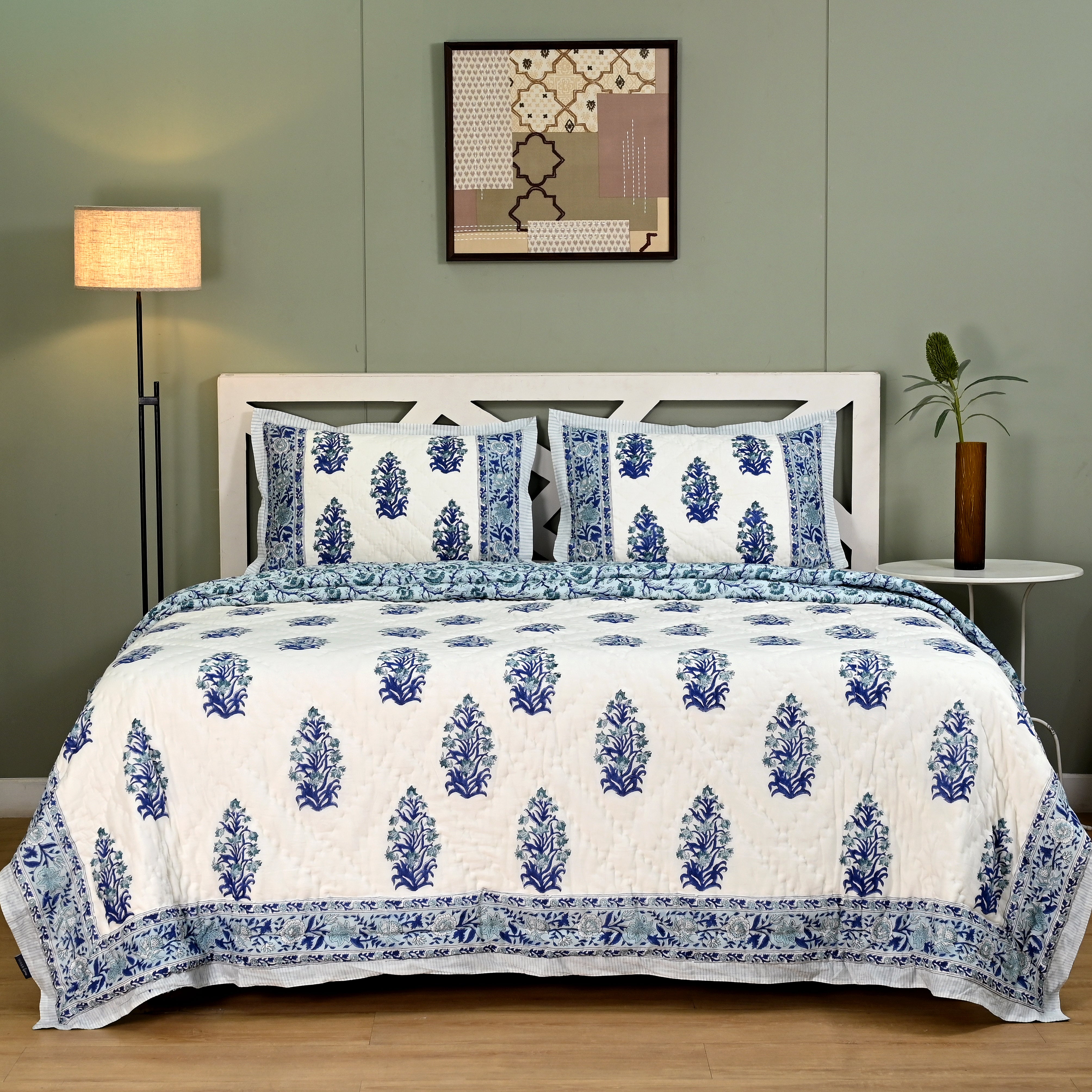 Nishat Premium Hand Made Jaipur Reversible Quilt (2 & 3 Pc set)