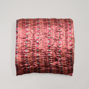 Winter Floral Velvet Blush Quilt