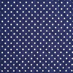Polka Quilted Placemat 6 Pc Set
