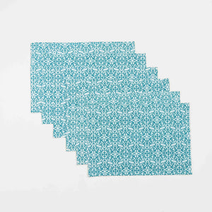 Mughal Frame Placemat 6 Pc Set