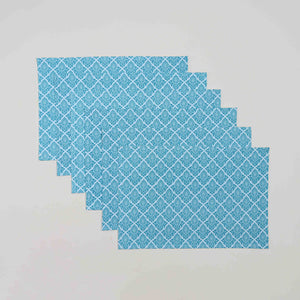 Elegant Buta Placemat 6 Pc Set