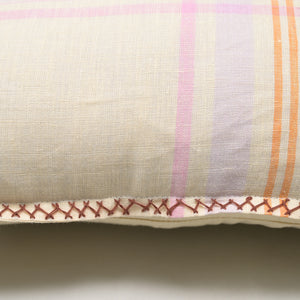 Linen Edge Elegance Cushion Cover