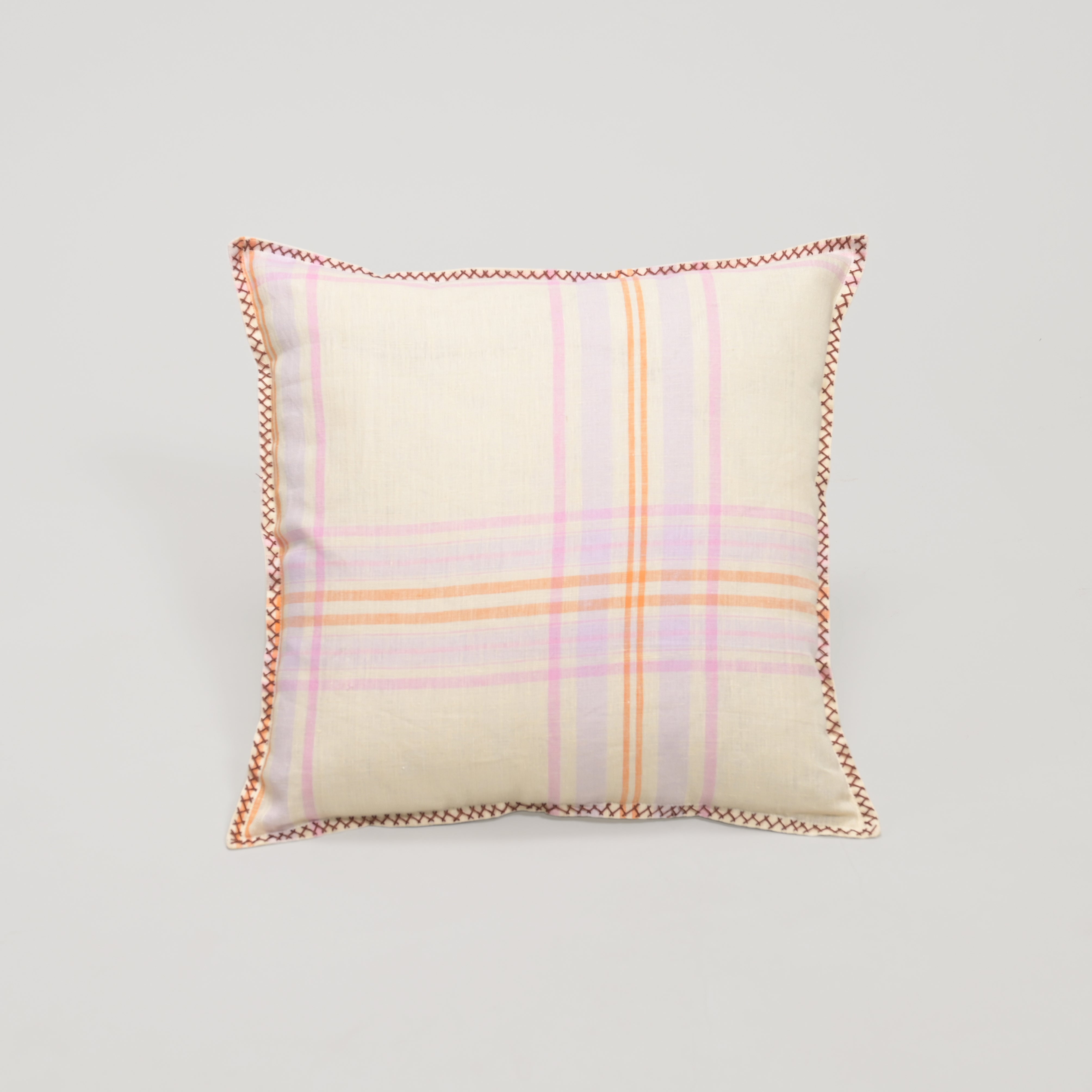 Linen Edge Elegance Cushion Cover