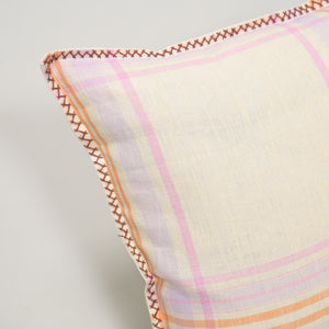 Linen Edge Elegance Cushion Cover