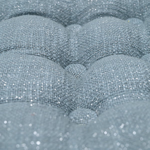 Glitter Floor Area Pouf