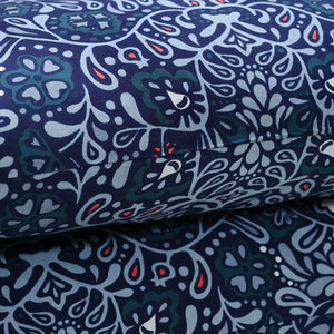 Midnight Garden 200 TC Cotton King Shams – Set of 2 | Clearance Sale