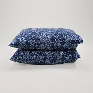 Midnight Garden 200 TC Cotton King Shams – Set of 2 | Clearance Sale
