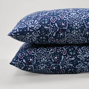 Midnight Garden 200 TC Cotton King Shams – Set of 2 | Clearance Sale