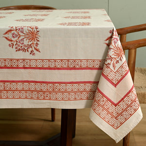 Linen Buta Cotton Table Cloth