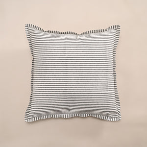 Mughal Classic – Reversible Block Printed Cushion Cover | 16" x 16"